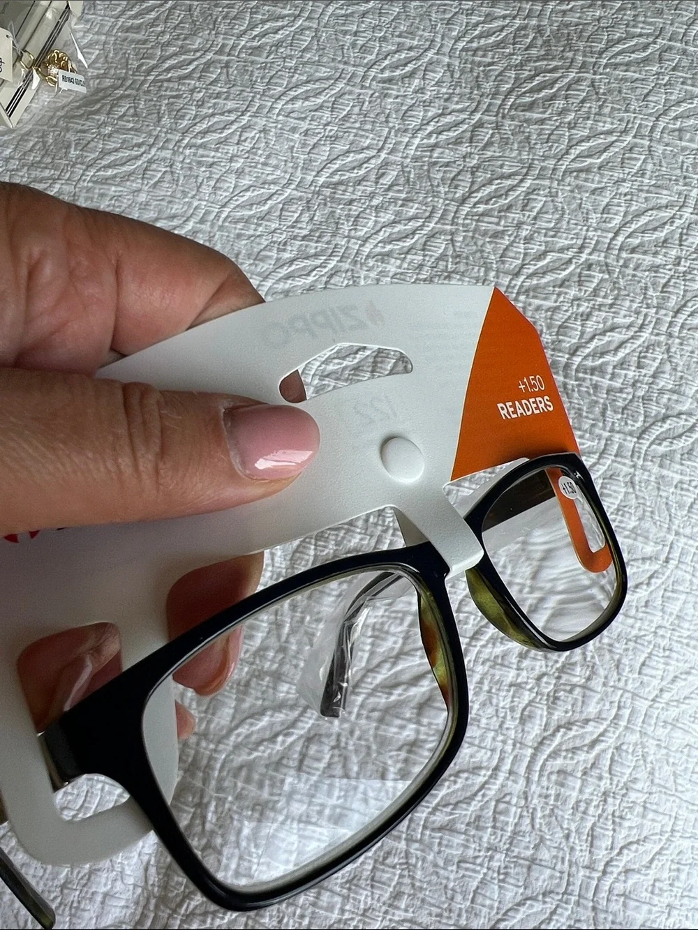 Men’s Black +1.50 Reading Glasses